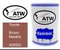 Preview: Toyota, Brown Metallic, 400000: 500ml Lackdose, von ATW Autoteile West.